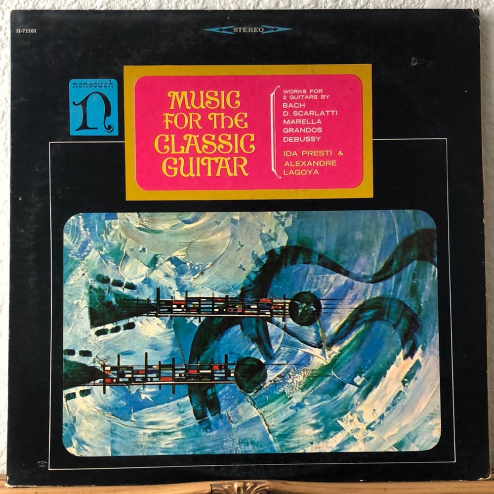 Music For The Classic Guitar Vinyl Lp